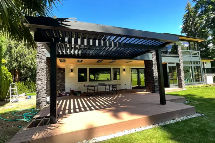 louvered roof systems
