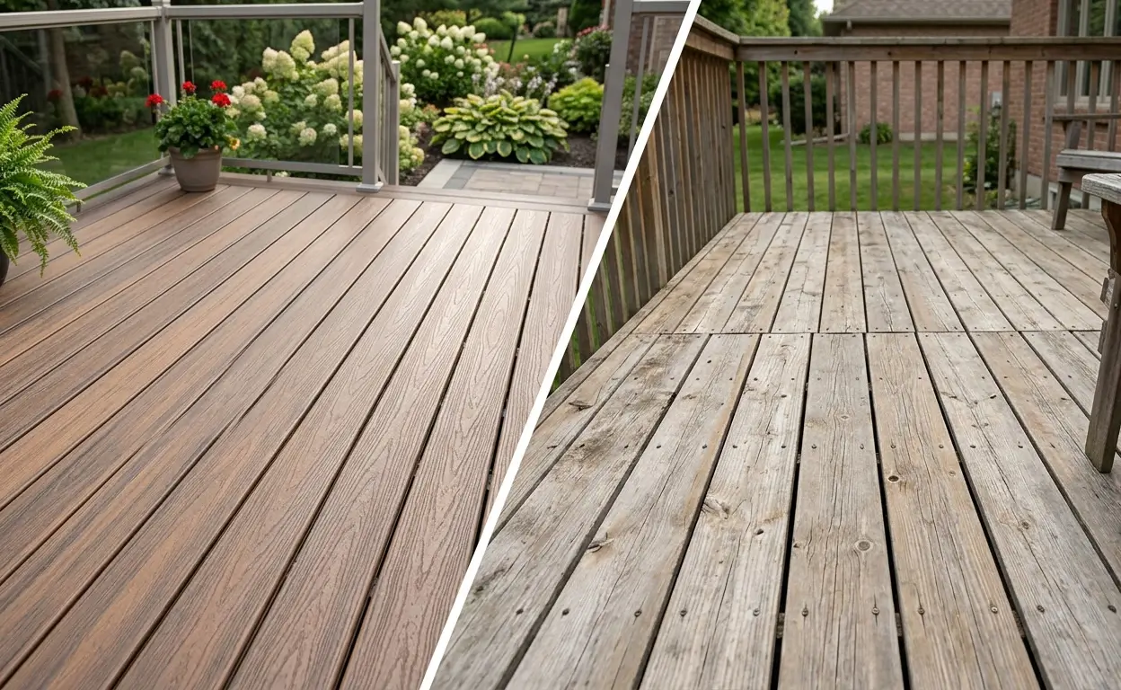 composite vs wood decks