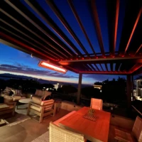 Louvered Roof